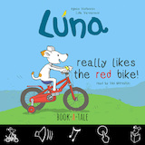 Luna really likes the red bike! (e-Book)