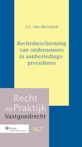 Rechtsbescherming voor ondernemers in aanbestedingsprocedures - A.J. van Heeswijck (ISBN 9789013120776)
