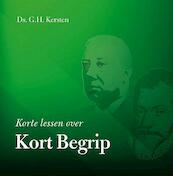 Herziene uitgave kort begrip - G.H. Kersten (ISBN 9789033634666)