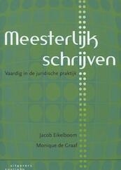 Meesterlijk schrijven - Jacob Eikelboom, Monique de Graaf (ISBN 9789046961704)