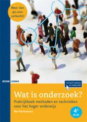 Wat is onderzoek? Methoden en technieken voor het Hoger Onderwijs Praktijkboek - N. Verhoeven, Nel Verhoeven (ISBN 9789059316713)