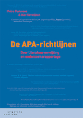 De APA-richtlijnen - Petra Poelmans, Olav Severijnen (ISBN 9789046907283)