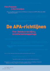 De APA-richtlijnen - Petra Poelmans, Olav Severijnen (ISBN 9789046968932)
