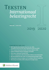 Teksten Internationaal belastingrecht 2019/2020 - C. van Raad (ISBN 9789013154061)