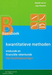 Basisboek kwantitatieve methoden - D. van As, Jaap Klouwen (ISBN 9789046900260)