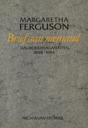 Brief aan niemand - Margaretha Ferguson (ISBN 9789038897479)