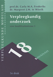 Verpleegkundig Onderzoek - C.M.A. Frederiks, M.J.M. te Wierik (ISBN 9789057401053)