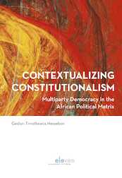Contextualizing constitutionalism - Gedion Timothewas Hessebon (ISBN 9789462747371)