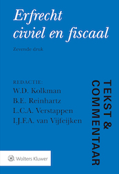 Tekst & Commentaar Erfrecht civiel en fiscaal - (ISBN 9789013149364)