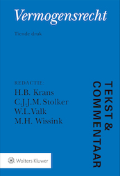 Tekst & Commentaar Vermogensrecht - H.B. Krans (ISBN 9789013151855)