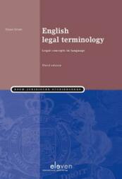 English legal terminology - Helen Gubby (ISBN 9789089745477)
