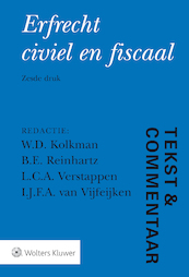 Erfrecht civiel en fiscaal - (ISBN 9789013134643)