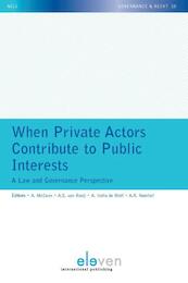 When private actors contribute to public interests - (ISBN 9789462741720)