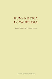 Humanistica Lovaniensia Volume LVII / Volume LVII - 2008 - (ISBN 9789461660404)