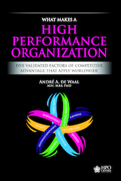 What Makes a High Performance Organization - André A. de Waal (ISBN 9789492004789)