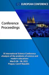 ANALYSIS OF THE PROBLEMS OF SCIENCE AND MODERN EDUCATION - European Conference (ISBN 9789403688589)