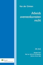 Arbeidsovereenkomstenrecht - Van der Grinten (ISBN 9789013110173)