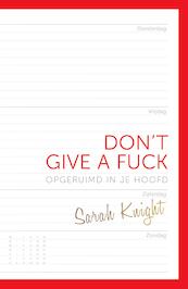 Don't give a fuck - Sarah Knight (ISBN 9789021561905)