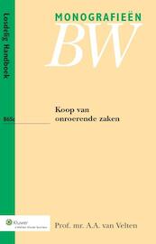 Koop van onroerende zaken - A.A. van Velten (ISBN 9789013077650)