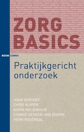ZorgBasics praktijkgericht onderzoek - Joan Verhoef, Chris Kuiper, Karin Neijenhuis, Connie Dekker van Doorn, Henk Rosendal (ISBN 9789089536334)