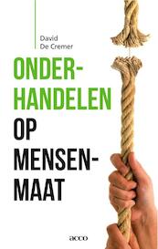 Onderhandelen op mensenmaat - David de Cremer (ISBN 9789033484544)
