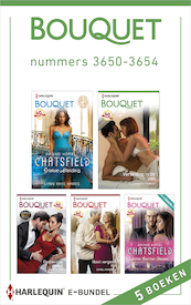 Bouquet e-bundel nummers 3650-3654 - Lynn Raye Harris, Elizabeth Power, Maya Blake, Carole Marinelli (ISBN 9789402514209)