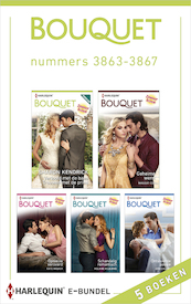 Bouquet e-bundel nummers 3863 - 3867 (5-in-1) - Melanie Milburne, Dani Collins, Kate Walker, Maggie Cox, Sharon Kendrick (ISBN 9789402529753)