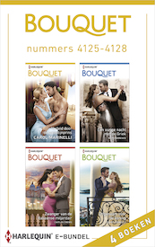 Bouquet e-bundel nummers 4125 - 4128 - Carol Marinelli, Kim Lawrence, Caitlin Crews, Clare Connelly (ISBN 9789402544350)