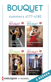 Bouquet e-bundel nummers 4177 - 4180 - Michelle Smart, Julia James, Annie West, Melanie Milburne (ISBN 9789402547092)