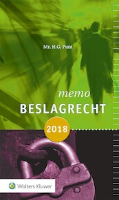 Memo beslagrecht 2018 - H.G. Punt (ISBN 9789013146059)