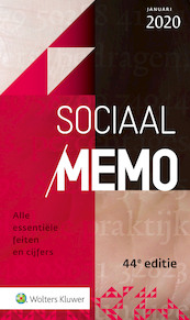 Sociaal Memo januari 2020 - (ISBN 9789013156713)