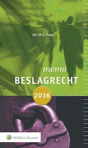 Memo beslagrecht 2016 - H.G. Punt (ISBN 9789013135909)