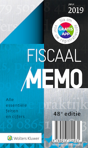 Fiscaal Memo juli 2019 - (ISBN 9789013154948)