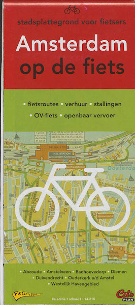 Amsterdam op de fiets - (ISBN 9789065802408)