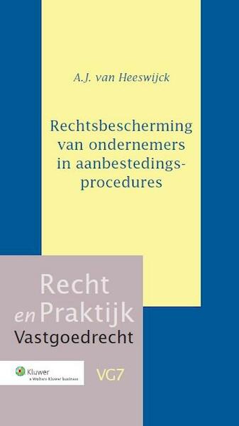 Rechtsbescherming voor ondernemers in aanbestedingsprocedures - A.J. van Heeswijck (ISBN 9789013120776)