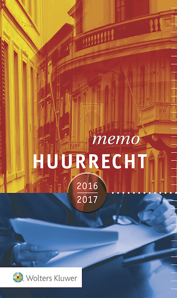 Huurrechtmemo / 2016/2017 - (ISBN 9789013138801)