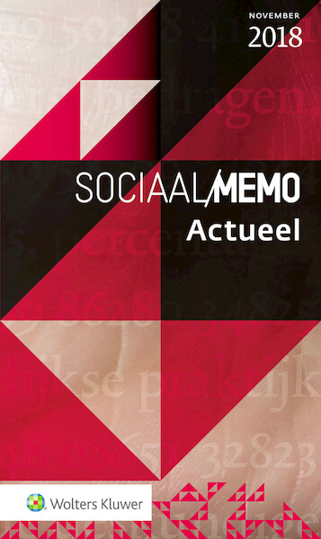 Sociaal Memo Actueel november 2018 - (ISBN 9789013151589)