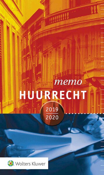 Huurrechtmemo 2019/2020 - (ISBN 9789013154160)