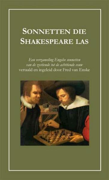 Sonnetten die Shakespeare las - F. van Enske (ISBN 9789086661145)