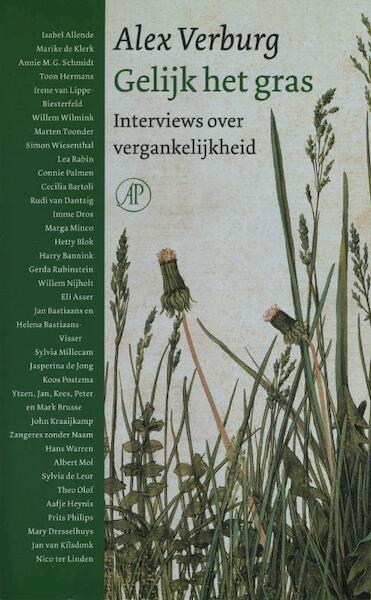 Gelijk het gras - Alex Verburg (ISBN 9789029579582)
