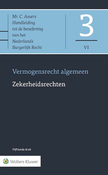 Asser 3-VI* Zekerheidsrechten - (ISBN 9789013109054)