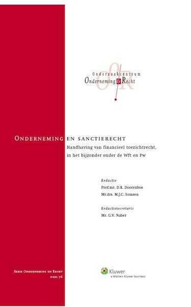 Onderneming en sanctierecht - (ISBN 9789013116861)