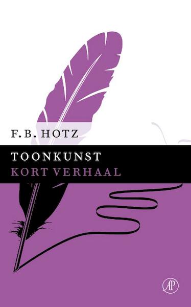 Toonkunst - F.B. Hotz (ISBN 9789029591058)