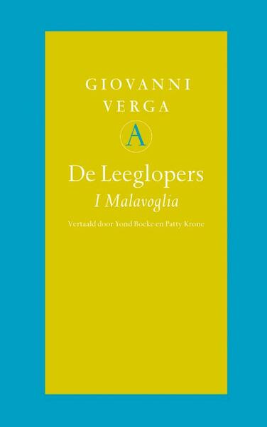 De leeglopers - Giovanni Verga (ISBN 9789025365424)