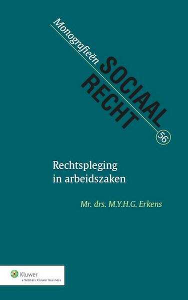 Rechtspleging in arbeidszaken - M.Y.H.G. Erkens (ISBN 9789013115314)