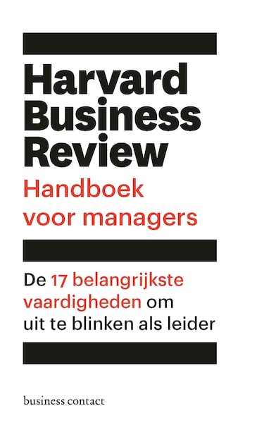 Harvard Business Review handboek voor managers - Harvard Business Review (ISBN 9789047011132)