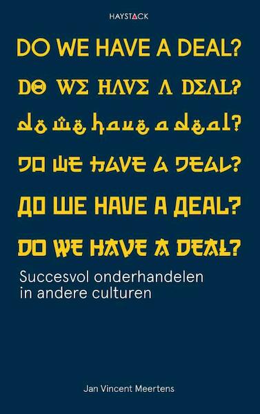 Do we have a deal? - Jan Vincent Meertens (ISBN 9789461262165)