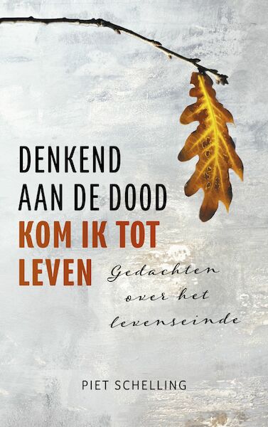 Denkend aan de dood kom ik tot leven - Piet Schelling (ISBN 9789023957270)