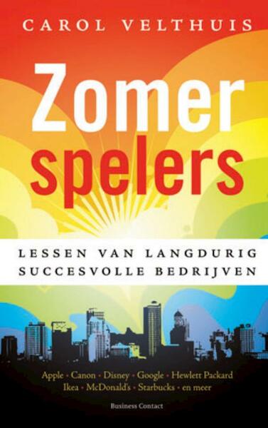 Zomerspelers - Carol Velthuis (ISBN 9789047002796)
