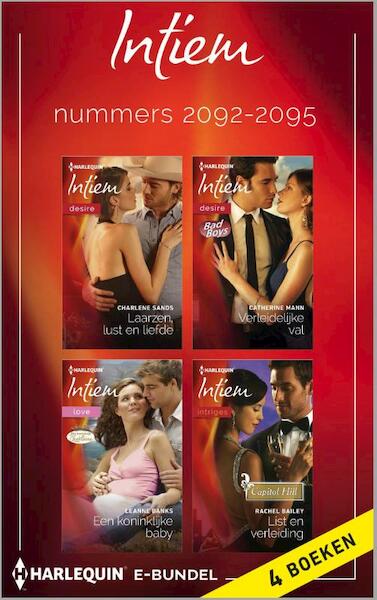Intiem e-bundel nummers 2092-2095 - Charlene Sands, Catherine Mann, Leanne Banks, Rachel Bailey (ISBN 9789461999580)